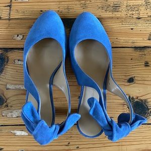 Banana Republic Suede Slingback Heels